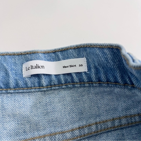 Frame Denim Women’s Le Italien Maxi Skirt in Turin - Picture 12 of 16